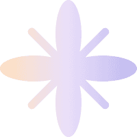 A flower shurieken